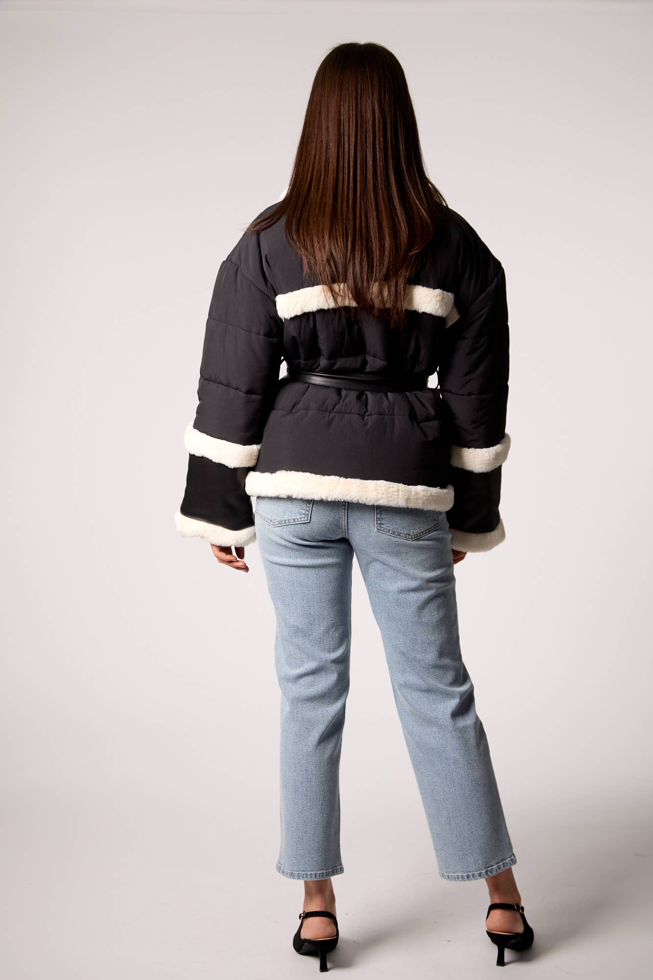 Blue Revival – wholesale Dunjacka - Dam – Baby dess kalla Wrap Puffer2