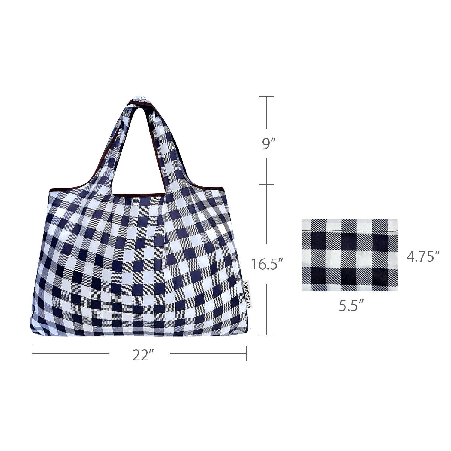 Wrapables.com - Wholesale Grocery/Shopping Bag - Wrapables Large Foldable Tote Nylon Reusable Grocery Bags55