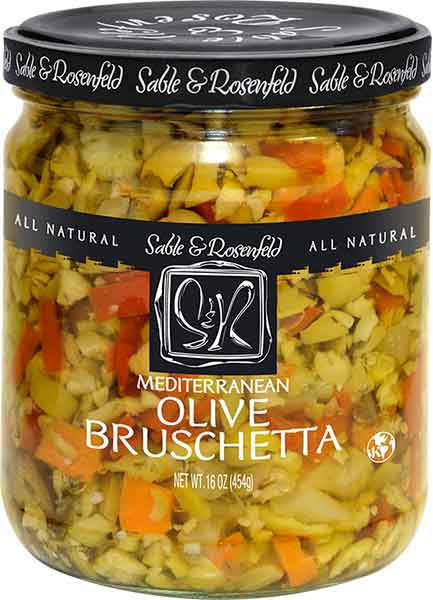 Hudson Meat Company - Wholesale Olives - MEDIT OLIVE BRUSCHETA - SABLE & ROSNFLD