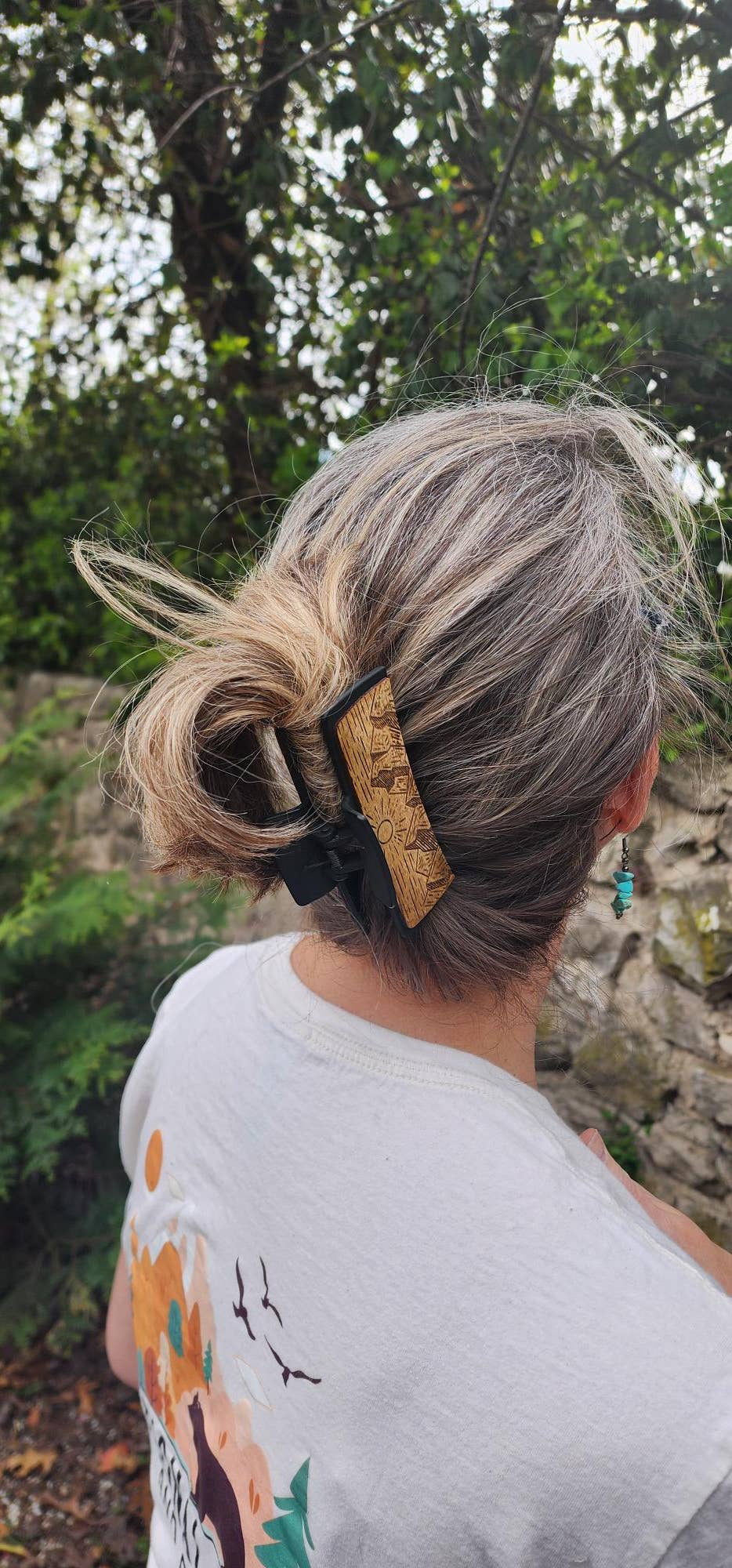 National Parks and Beyond - Wholesale Hair Clip - Women's - National Park Inspired Mountain 2" and 4" Claw Hair Clip4