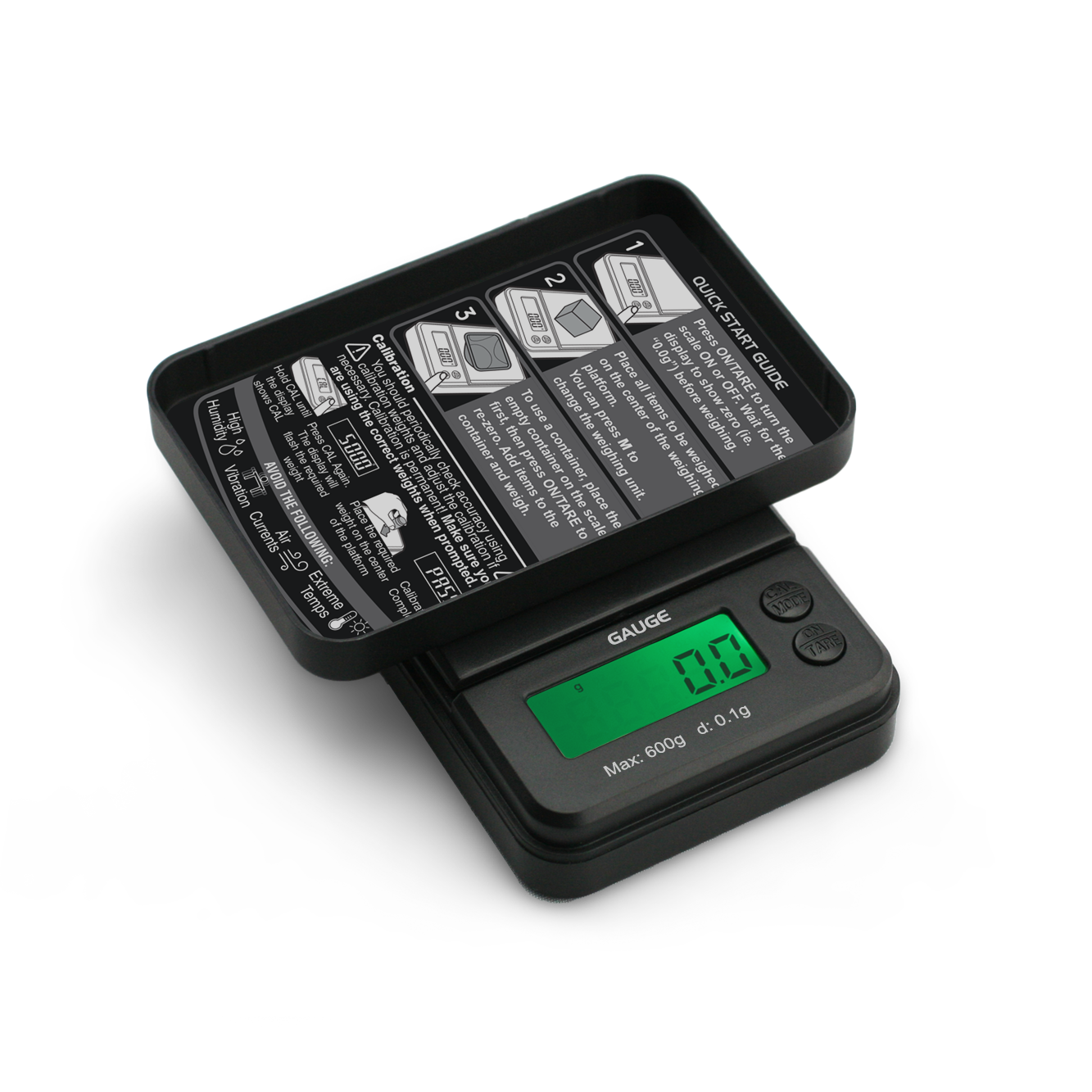 Cannatron - Wholesale Kitchen Tool/Gadget - Truweigh Gauge Scale - 600g x 0.1g2