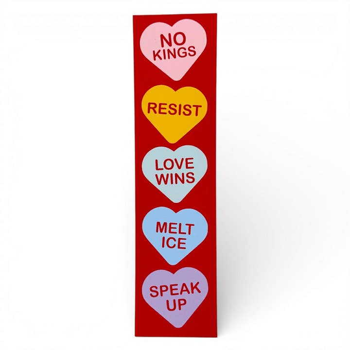 Segnalibro a forma di cuore di caramella per la vendita all'ingrosso da parte di Bewilderment