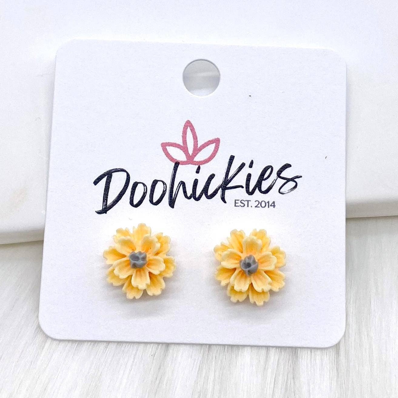 Doohickies - Vente Clous d'oreille - Boucles d'oreilles Spring Wildflower Dayzz, 12 mm4