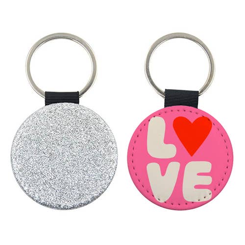 ART WOW - Wholesale Keychain – Women's - Keyrings 'L O V E P R I N T'1