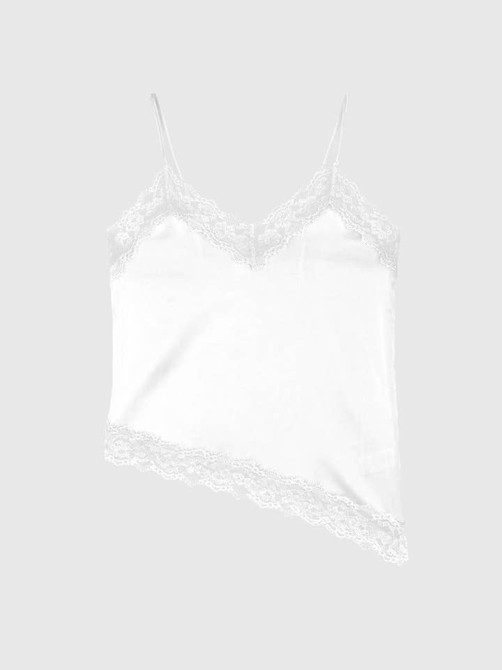 DEBARDEUR ALEXANE blanc pour la vente par An'ge