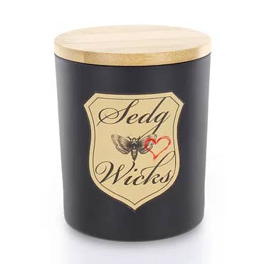 The Candle of Love: Sage, Sandalwood, Ylang Ylang & Crystal for wholesale by Sedg Wicks
