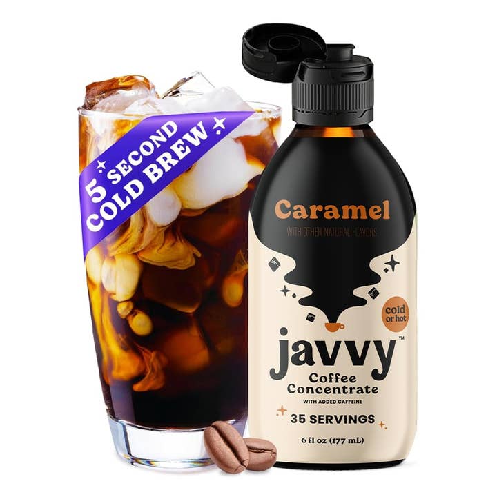Javvy Coffee - Wholesale Iced Coffee/Cold Brew - Javvy Caramel Cold Brew Coffee Concentrate0