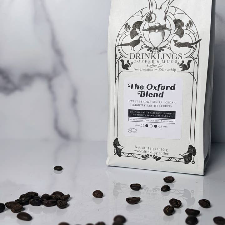 The Oxford Blend - Drinklings' Award Winning Blend for wholesale by Drinklings Coffee and Mugs