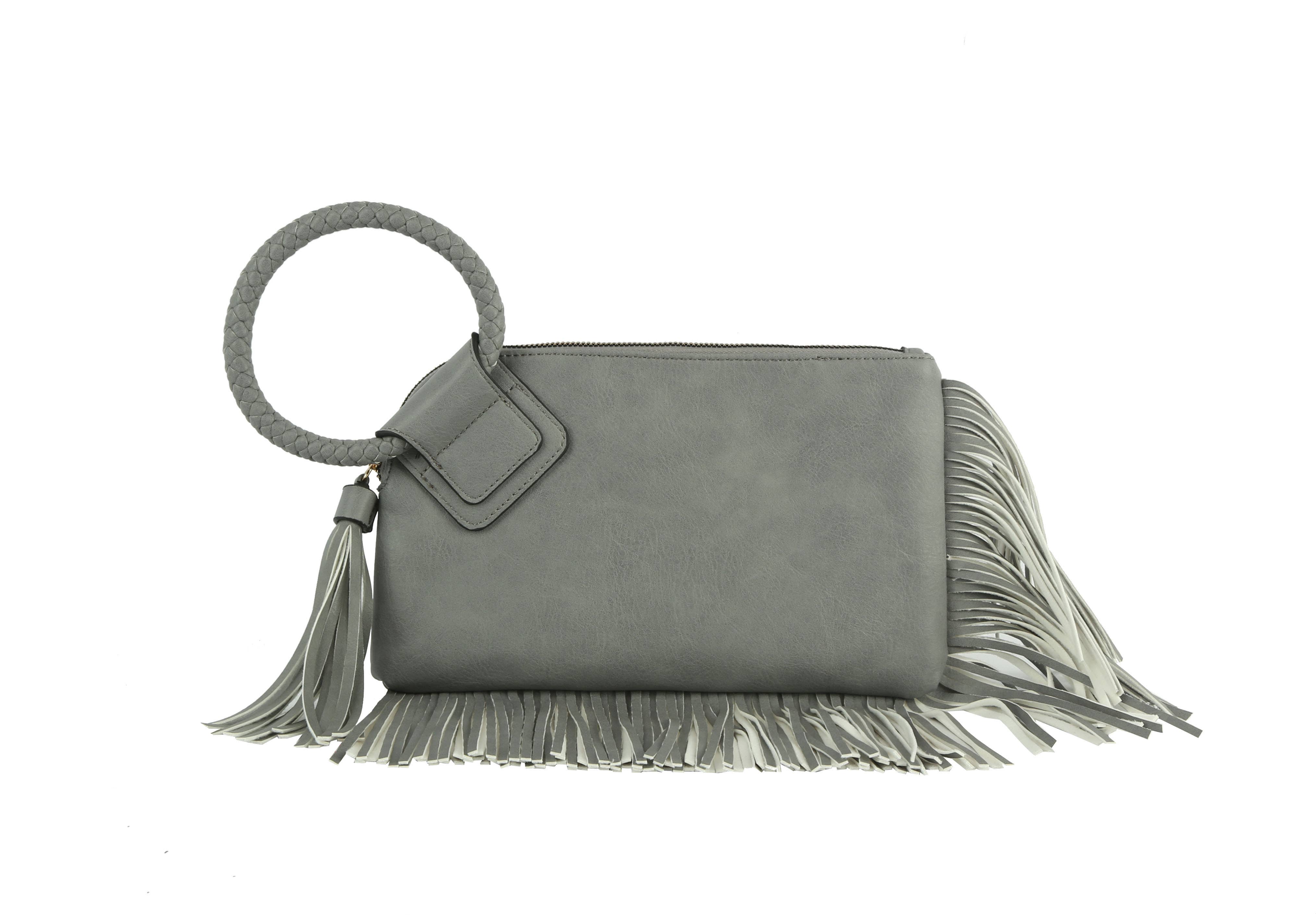 Handbag Factory Corp – wholesale Kuvertväska - Dam – Koppling Fransad Armband Aftonväskor Handväska Plånbok För Kvinnor12