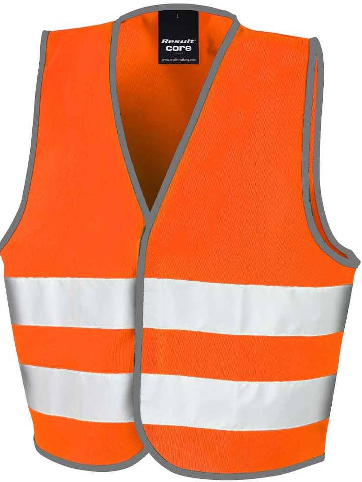 Pierre Francis – wholesale Outerwear Vest - Kids – Result - Core Kids Hi-Vis Safety Vest1