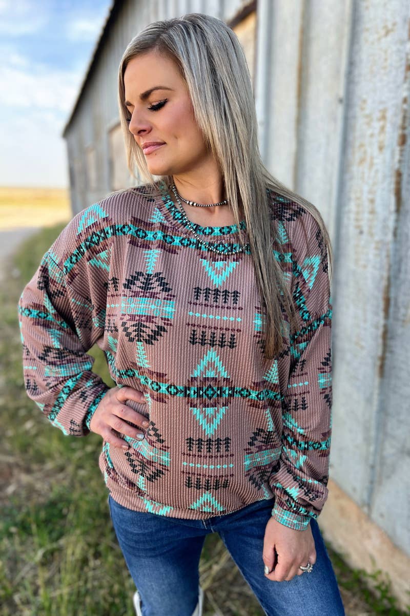 Sterling Kreek - Wholesale Knitted jumper – Women′s - Colorado Sunset Sweater