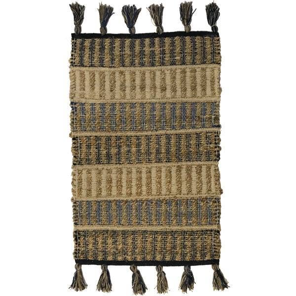 Forpost Trade Inc - Wholesale Area Rug - 2' x 3' Cotton/Jute Rug With Tassel2