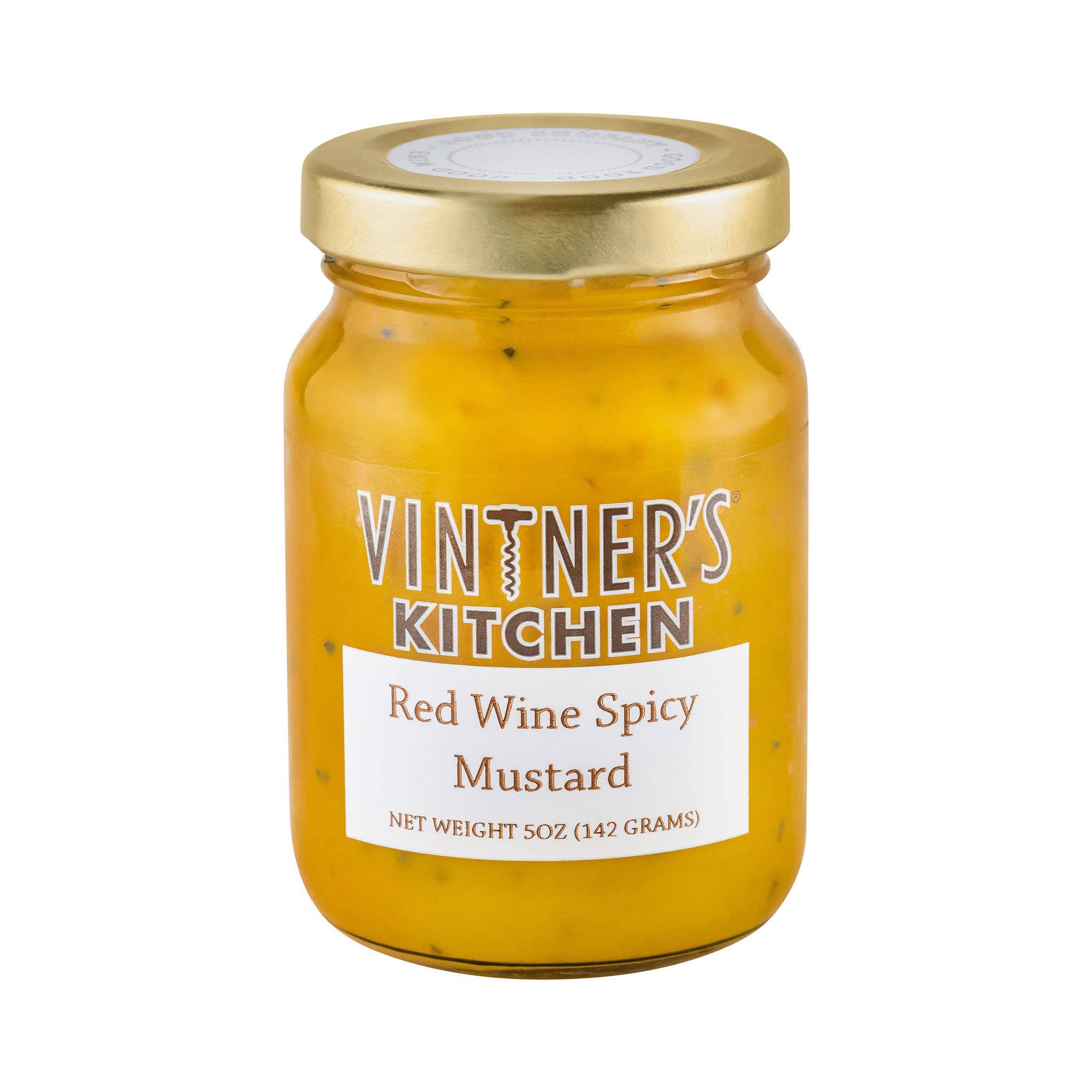 Vintner's Kitchen LLC - Wholesale Mustard - Red Wine Spicy Mustard1