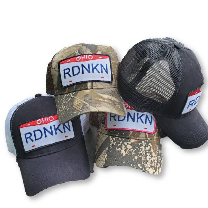 Ohio RDNKN Mesh Snapback Trucker hat for wholesale by RDNKN Clothing and Apparel