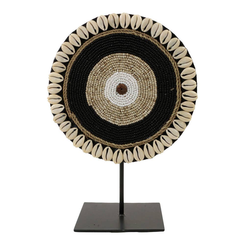 EARTHWARE - Vente Décorations de table - Décor de coque M noir Camero0