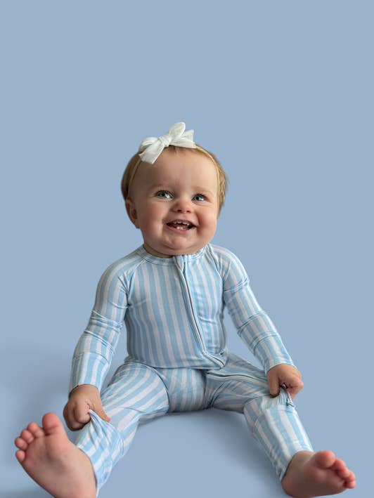 SEASIDE STRIPE DREAM ROMPER för wholesale av Dream Big Little Co.
