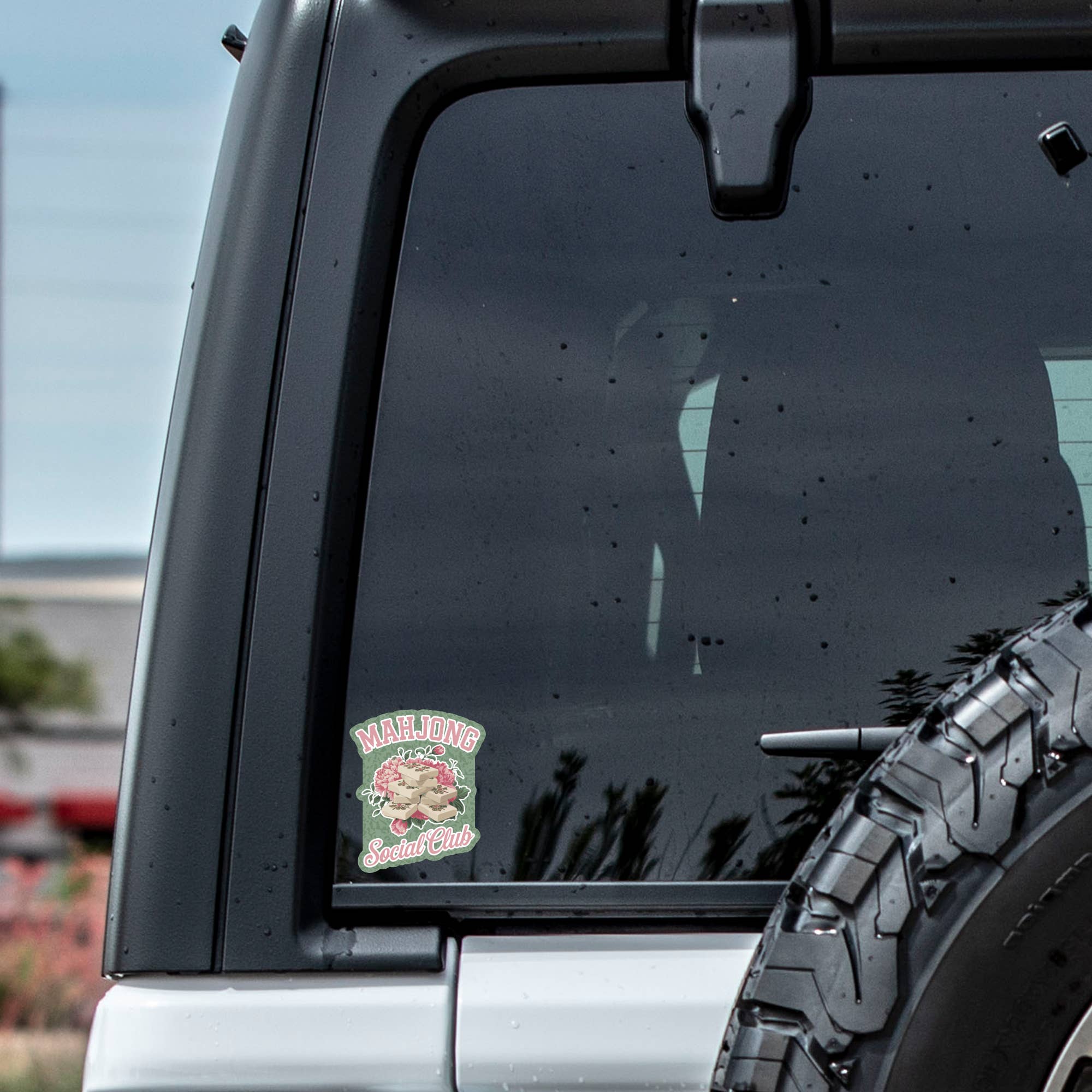 Juju and Moxie - Wholesale Sticker - Mahjong Board Game Tile Club High Quality Vinyl Sticker3