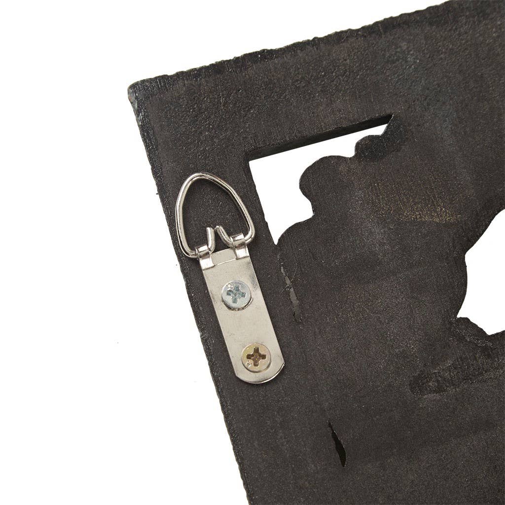 Olliix - Wholesale Gallery Wall Set - Antique Carved Wooden Boho Wall Art Decor, Dark4