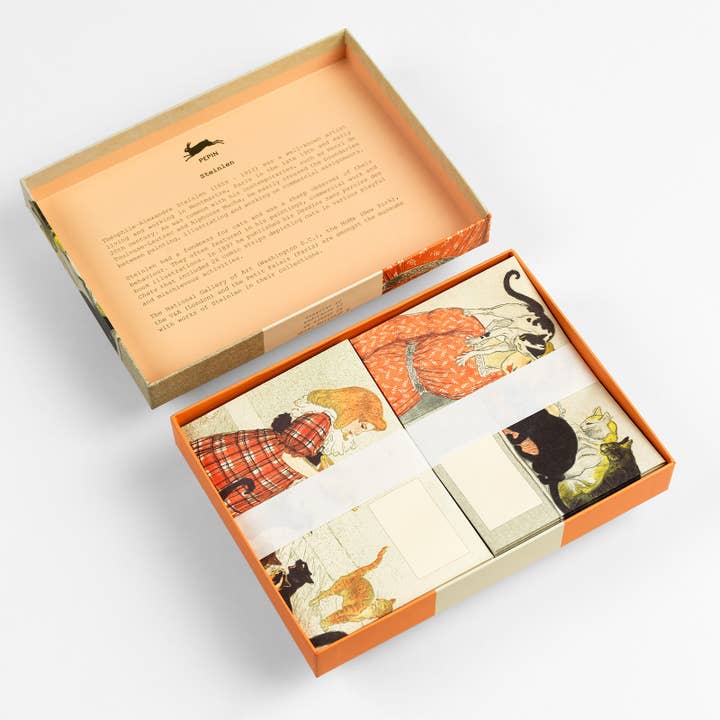 Pepin Press – wholesale Stationery/notecard set – Steinlen Correspondence Set2