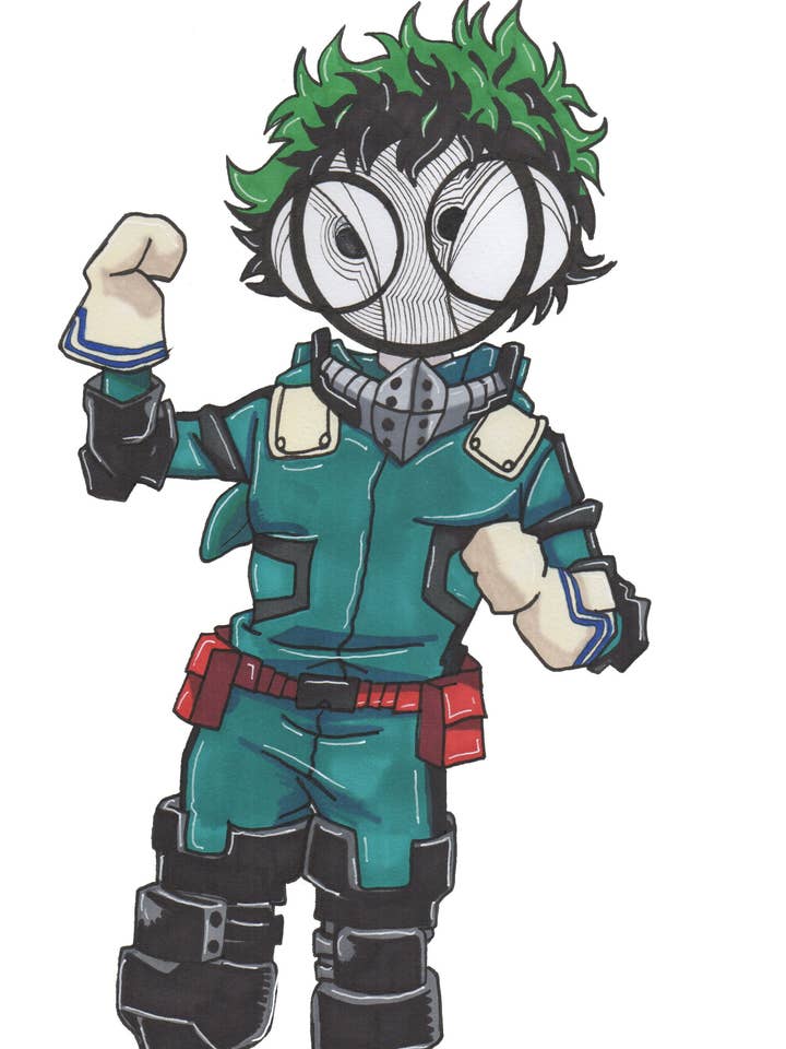 Deku Art Print for wholesale by Harth Creations