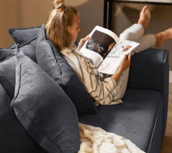 Stockholm 4-seater sofa/single bed Exclusive Corduroy Mole removable & washable cover for wholesale on Faire8