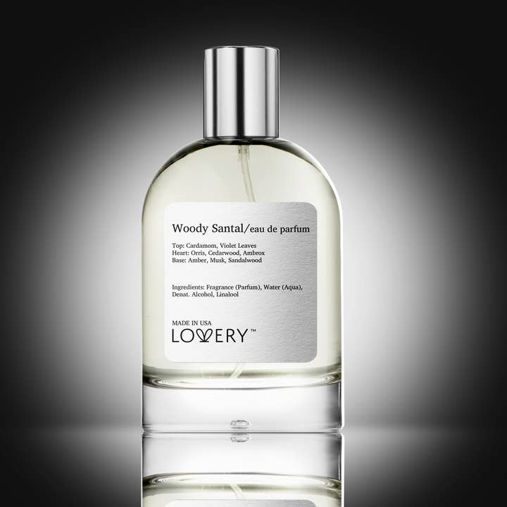 Lovery - Wholesale Perfume/Eau de Toilette - Woody Santal Eau de Parfum, Inspired by Le Labo Santal 33