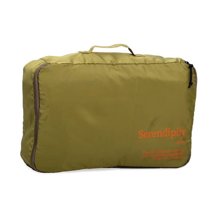 Organizer da viaggio Serendipity verde oliva (L) Helio Ferretti per la vendita all'ingrosso da parte di Helio Ferretti