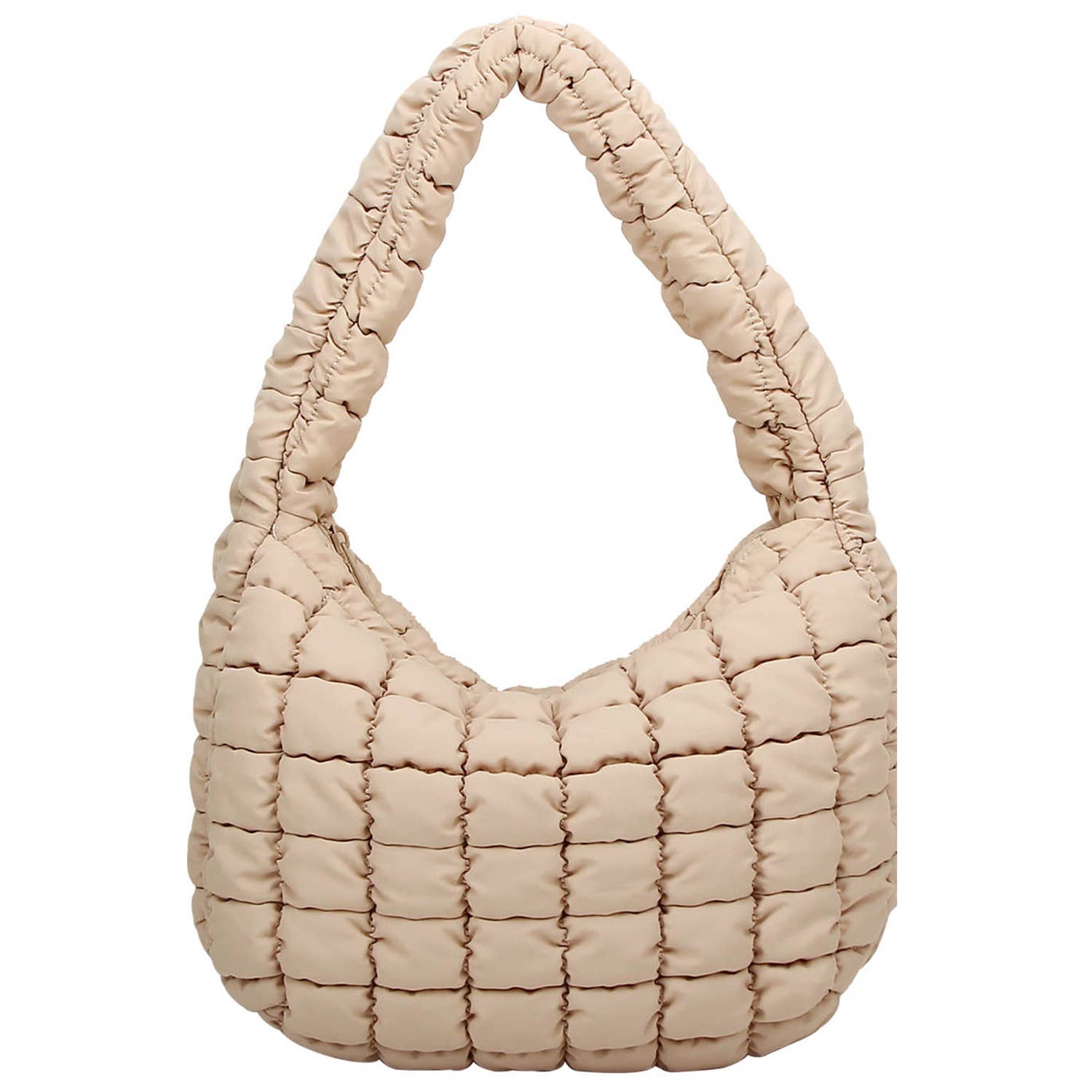 M&M HANDBAGS, LLC. - Wholesale Shoulder Bag - Women's - NQ131 Puffy Quilted Nylon Shoulder bag11