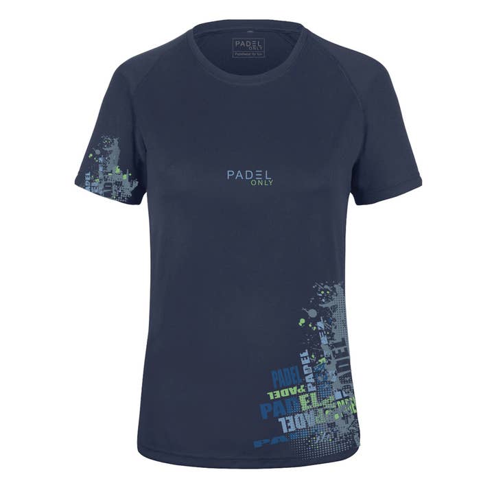 T-shirt technique PADEL - PERFORM TCF2602- Navy pour la vente par PADEL ONLY