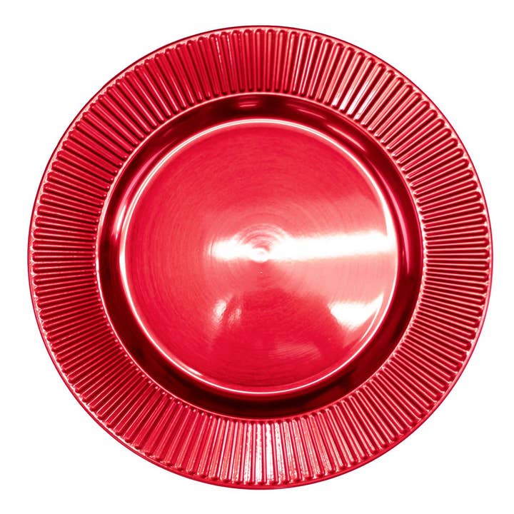 La Mancha Charger Red 13" for wholesale by The Royal Standard
