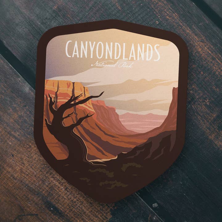 Albion Mercantile Co. - Wholesale Sticker - Canyonlands National Park Sticker0
