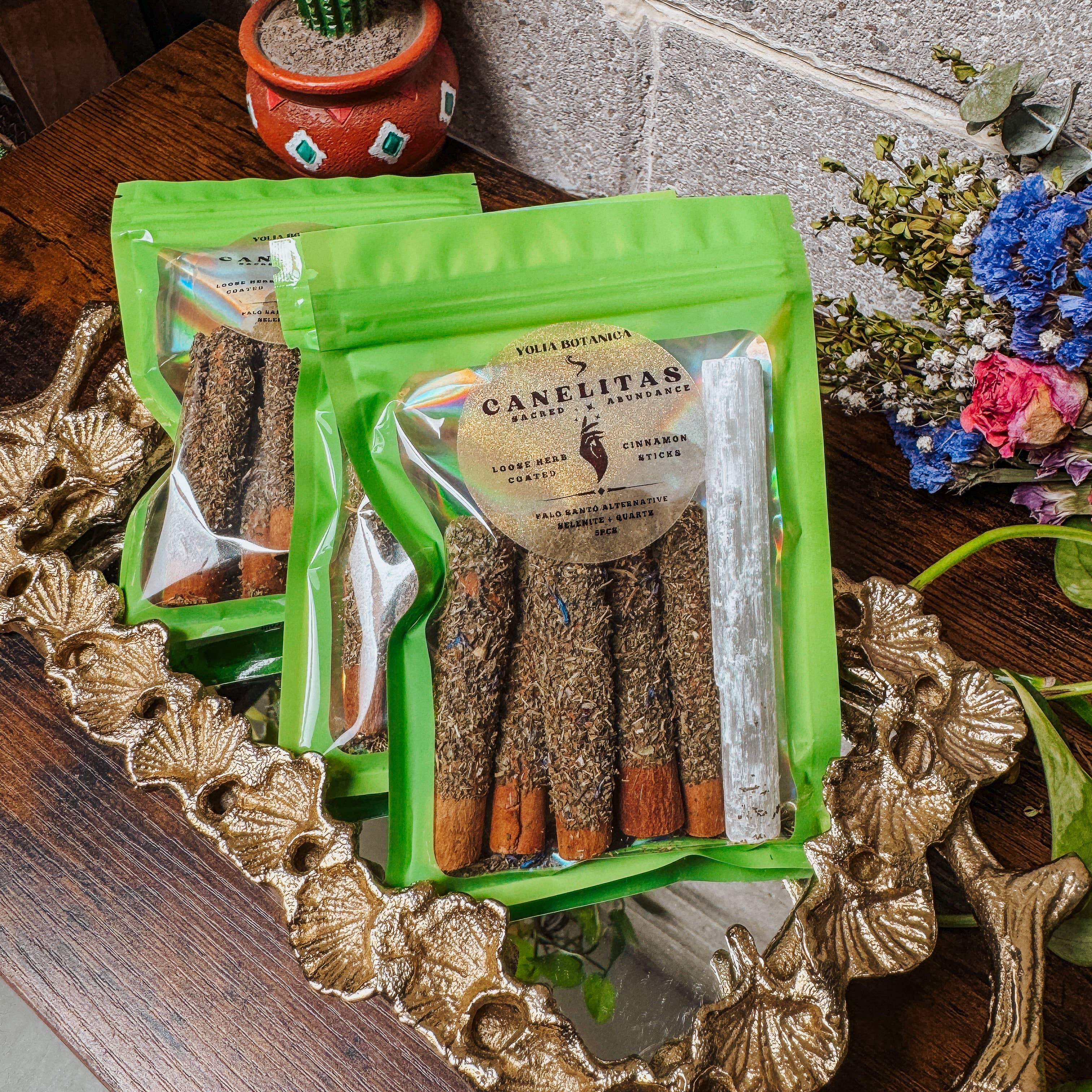 Yolia Botanica - Wholesale Incense - Canelitas - Palo Santo Alternative - 5 Pack