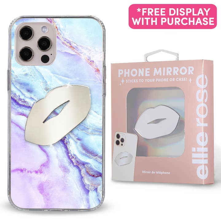 Adesivo per telefono a specchio, adesivo, motivo labbra per la vendita all'ingrosso da parte di Ellie Rose