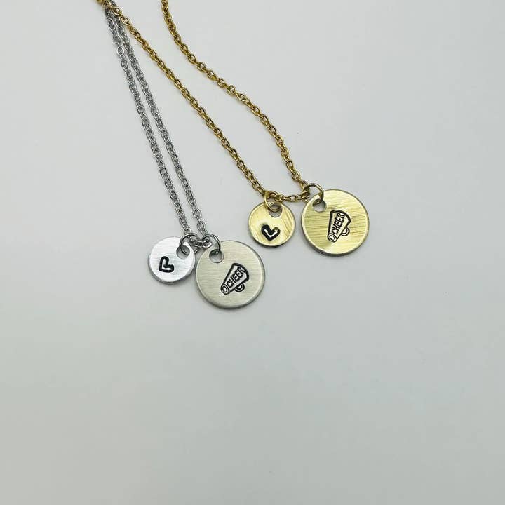 Little Happies Co - Wholesale Pendant/Charm Necklace - Gift for Cheerleading Team, Senior Night Cheer Necklace1