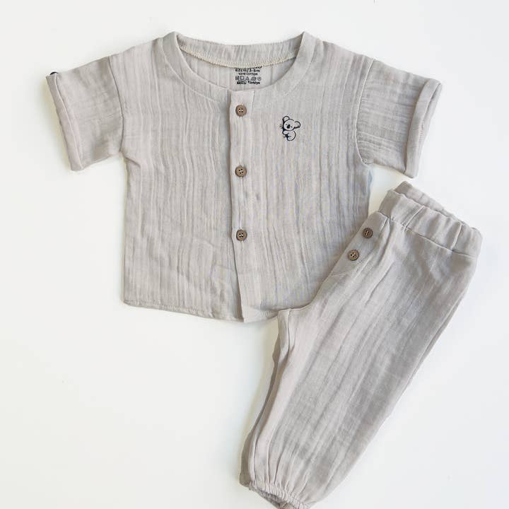 Boys Muslin Set "Niko" for wholesale by Dreamline