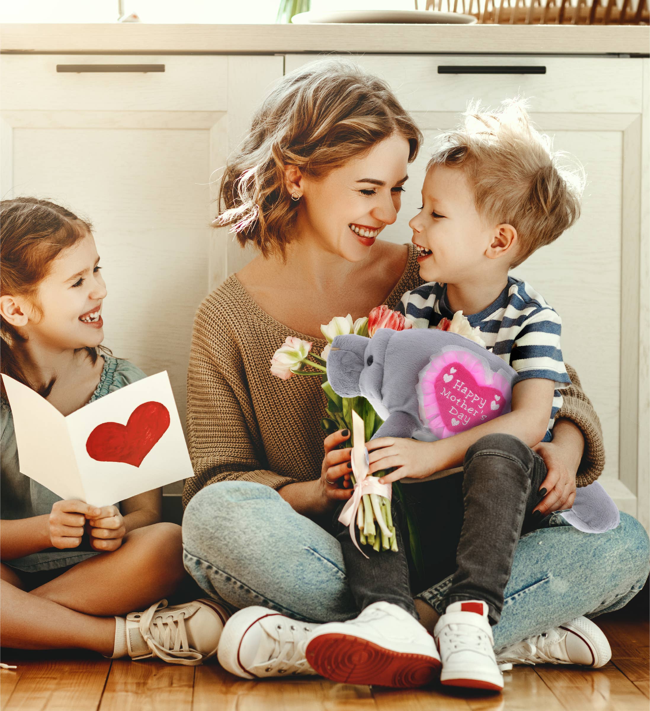 Cota Global - Wholesale Stuffed/Plush Toy - Kids & Baby - Plush Mother's Day Heart Wild Collection Grey Manatee4