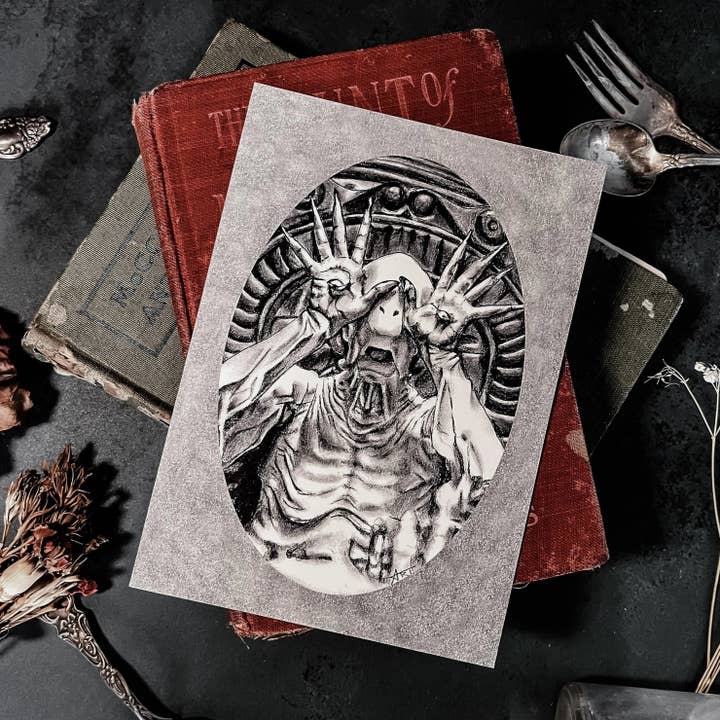 Paleman Pan‘s Labyrinth Print for wholesale by House of Hex