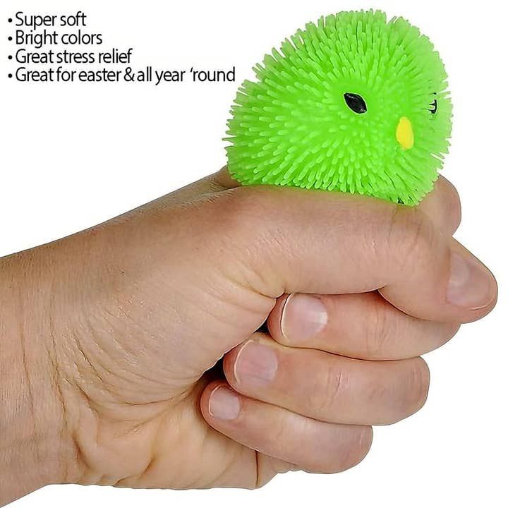 La Bella Monte - Wholesale Squishy toy – Kids & Baby - Colorful Chick Puffers Kids Toy -Assorted3