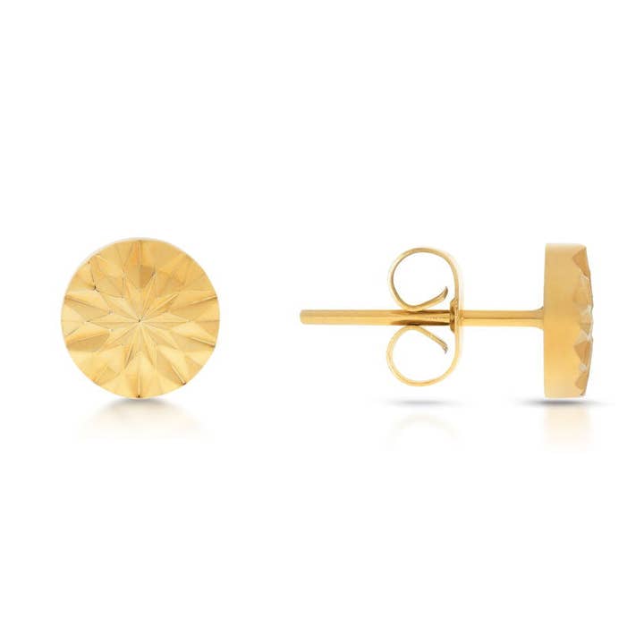 Prismörhängen i guld för wholesale av Hey Harper