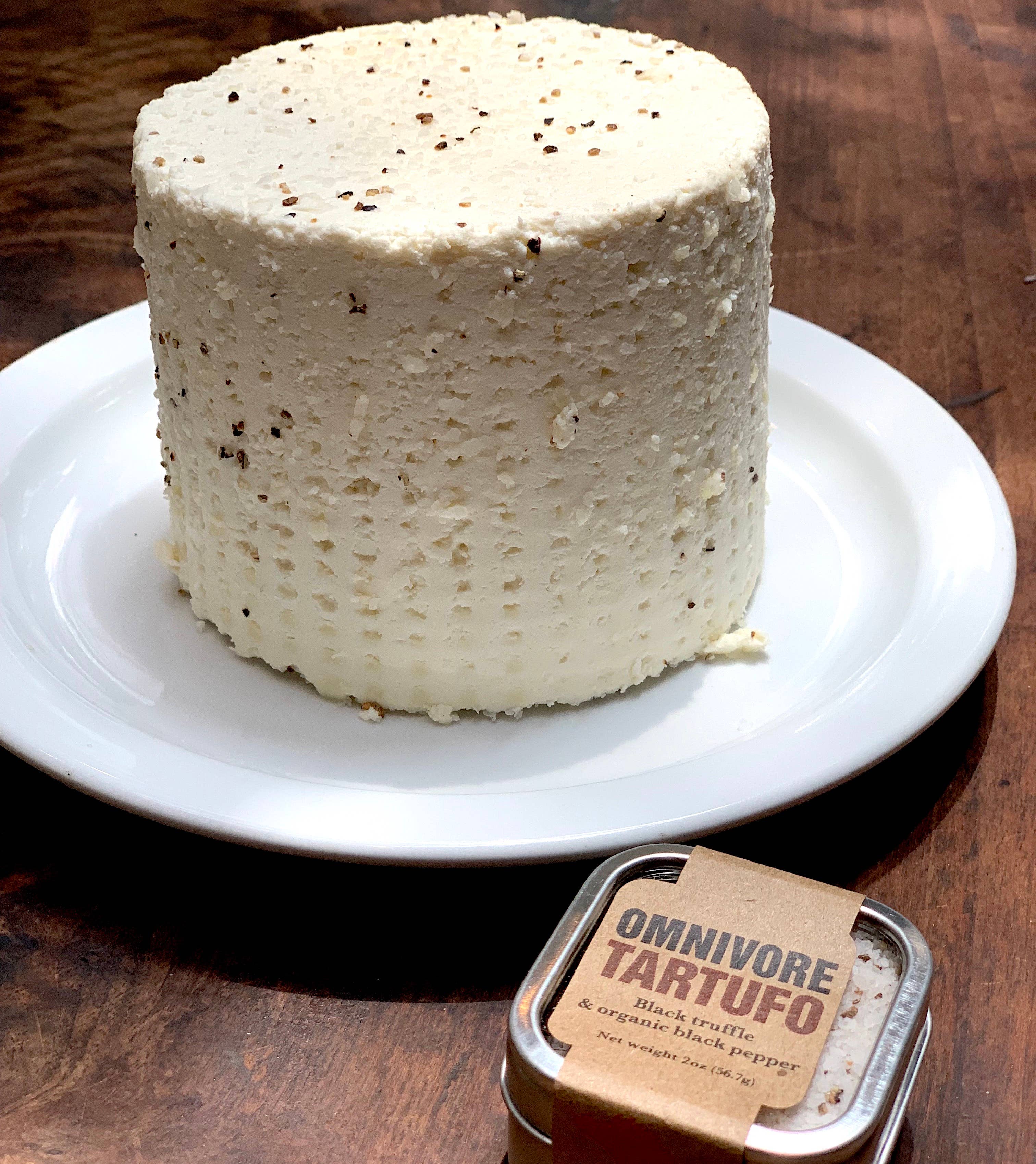 OMNIVORE LLC - Wholesale Salt - NEW -2 oz Omnivore Tartufo Truffle Sea Salt  Blend -Tin2