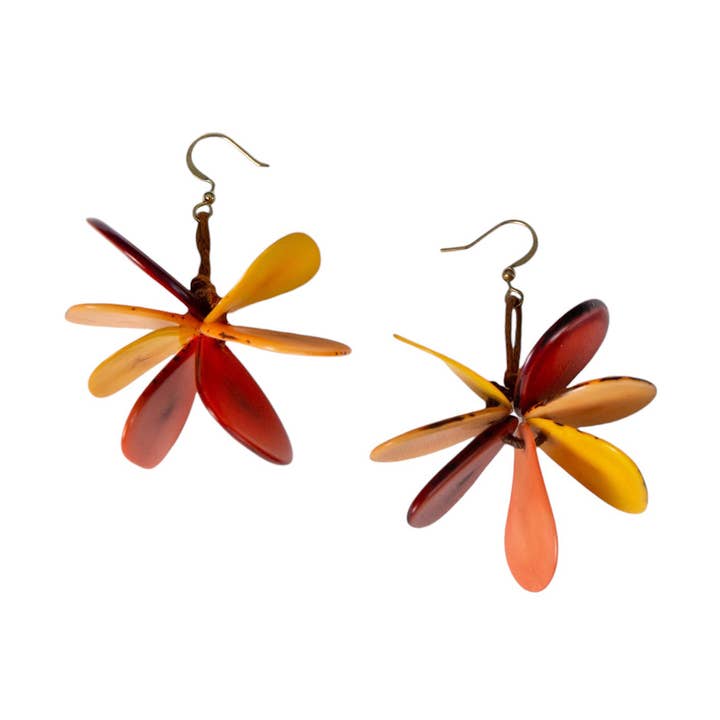 Irma Earrings for wholesale by Organic Tagua Jewelry