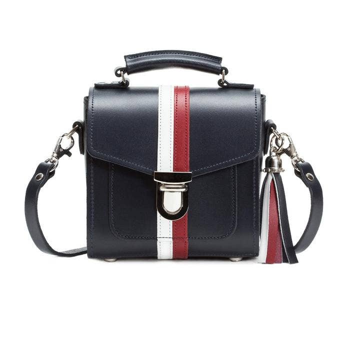 Zatchels - Wholesale Top Handle Bag - Women's - Handmade Leather Sugarcube Handbag - British Edit - Plus
