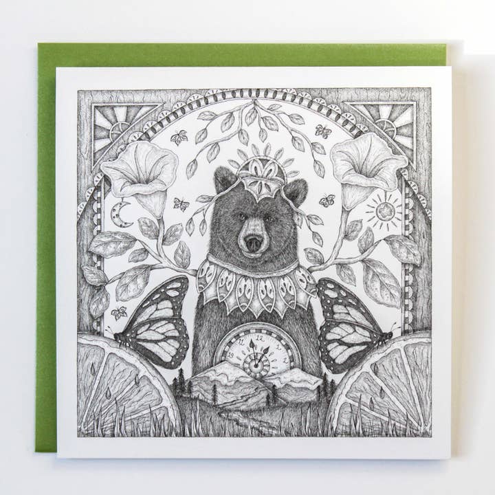 The Awakening | Greeting Card for wholesale by Mackenzie Myrick Studio