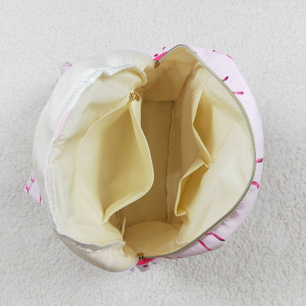 Aier Wholesale - Wholesale Backpack - Kids - Baby Kids Girls Pink Bows Backpack Zip Back Bags4