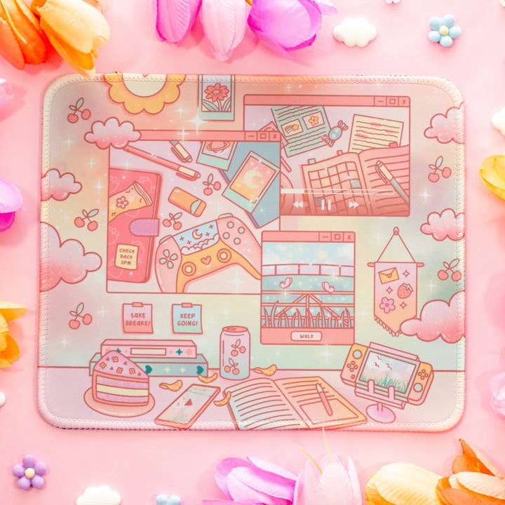 Unicorn Eclipse - Wholesale Mousepad/Trackpad - Study Break Mousepad0