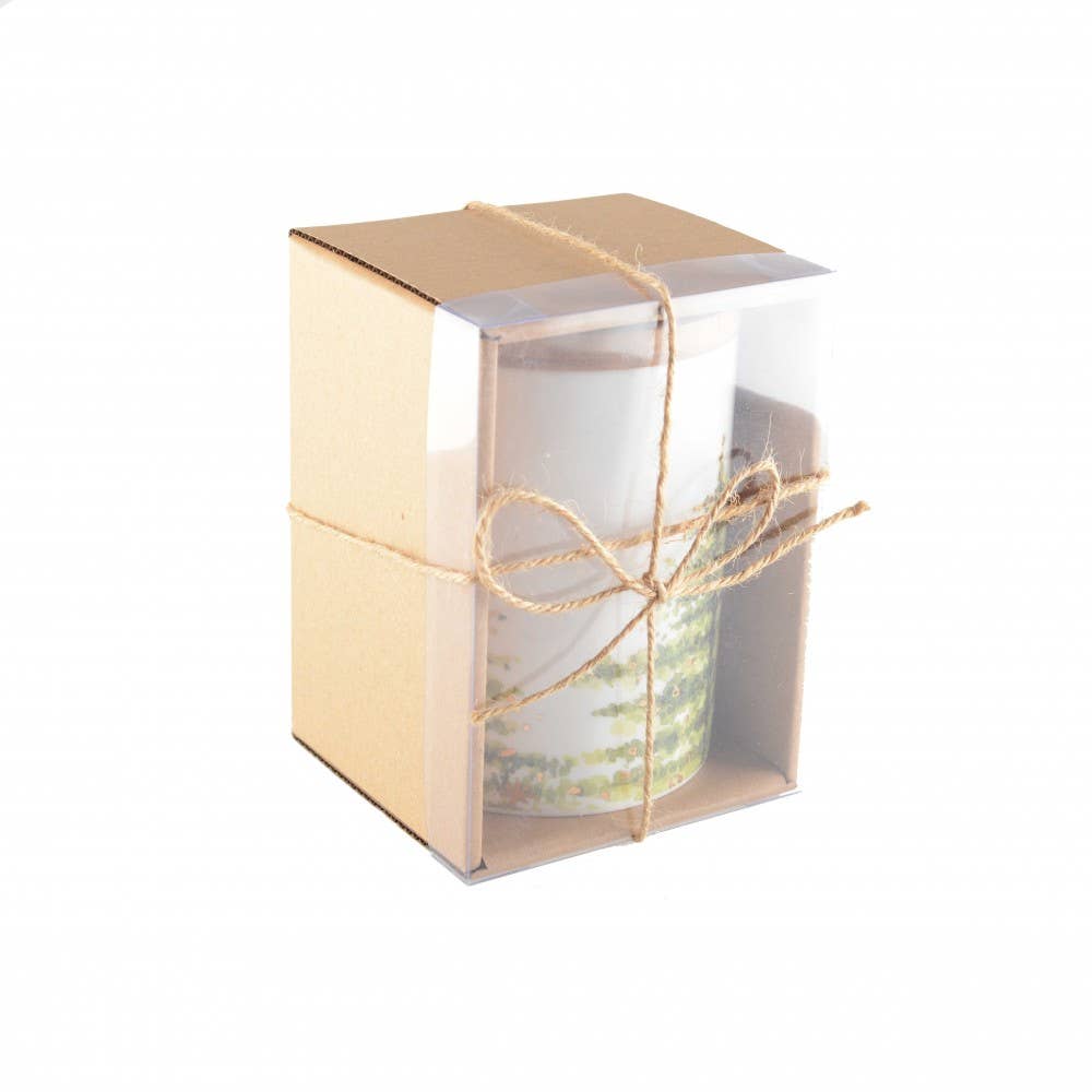 AULICA - Wholesale Canister - Pot with wooden lid 10x10x10.82