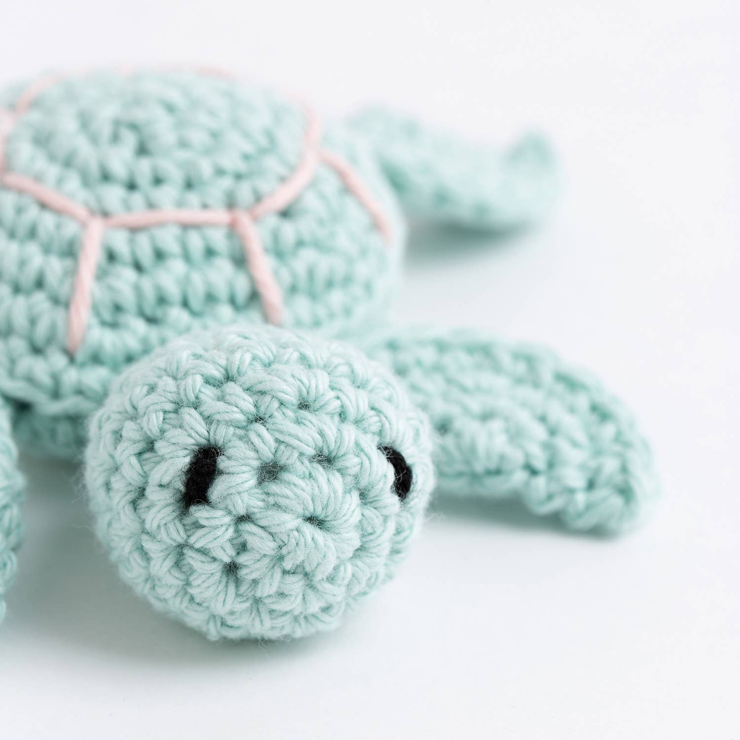 Wool Couture Company - Wholesale Craft Sewing Kit - My Pocket Turtle Easy Crochet Kit5