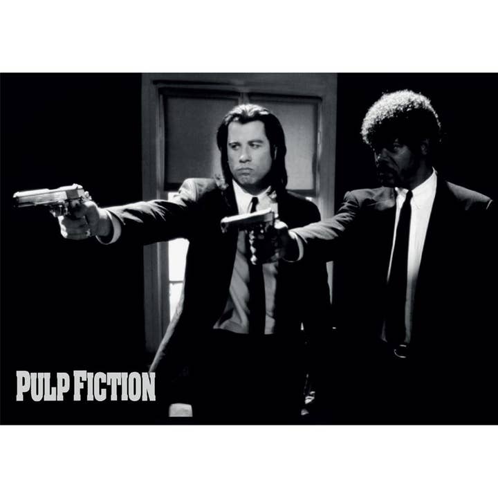 Pyramid International – wholesale Postcard – Pulp Fiction (Vincent & Jules) Postcard Print A6