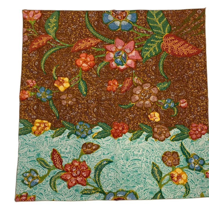 Asia West – wholesale Dinner & cloth napkin – Napkins-blue, green, orange, natural, pink & purple (set/6) 19