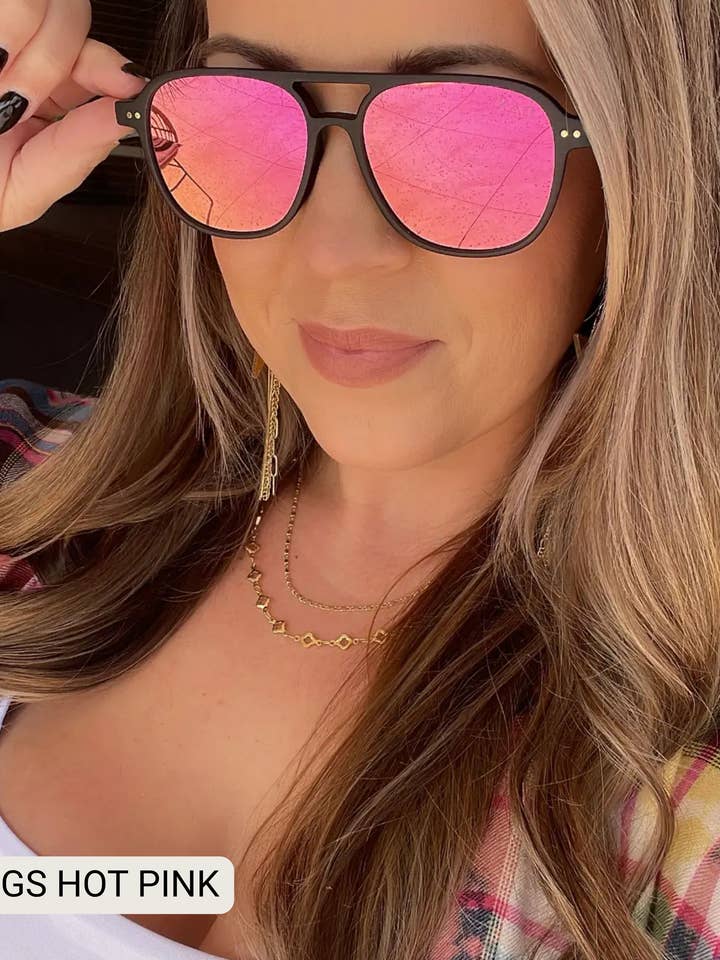 Briggs - Women's Polarized Small/ Medium Aviator for wholesale by DAX Eyewear